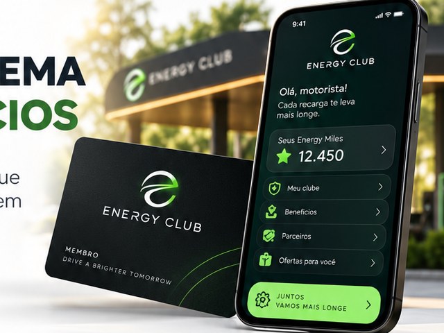 Membro do Energy Club utilizando os benefícios da rede